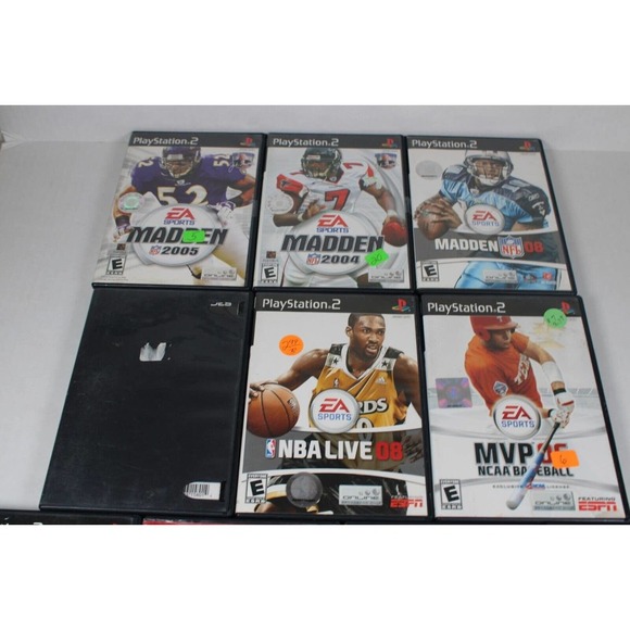 10 Game Playstation 2 (PS2) Bundle/Lot: Poker, Madden, Dancing With The stars... - Picture 4 of 14